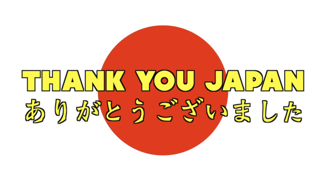 thank you Japan